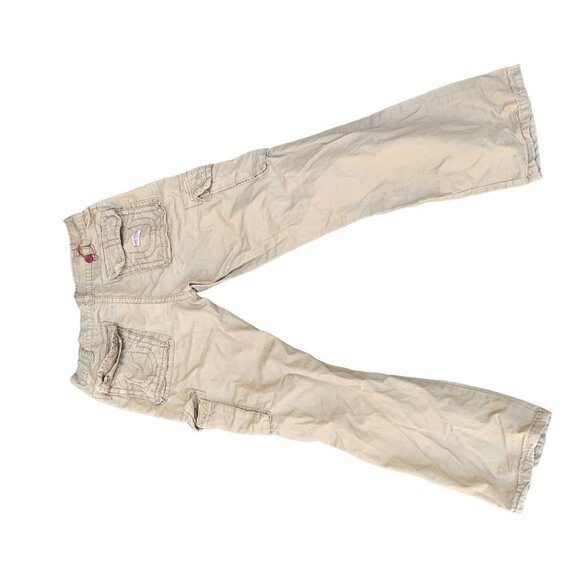 VINTAGE True Religion Cargo Pants Size 34 Brown - Picture 7 of 8